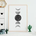 Moon Phases Wall Art